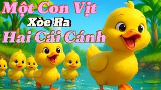 Một Con Vịt Xòe Ra Hai Cái Cánh -Nhạc Thiếu Nhi Vui Nhộn - Hoạt Hình4K