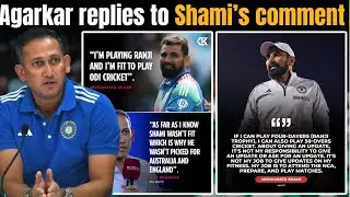 Ajit Agarkar replies to Mohammed Shami&rsquo;s controversial statement | Will Shami return to Indian team