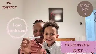 LIVE OVULATION TEST || CD DAY 13| TTC JOURNEY BABY #2 | with Sound