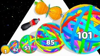 FLEXY RUNNER 3D - ASMR Gameplay (Level Up Layer Runner) New Update Math Games Part 02