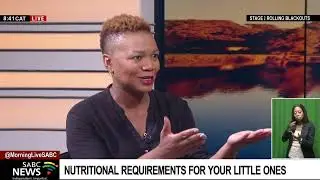 A look at nutritional requirements for your little ones