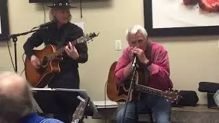 The Hillsiders of Michiana just jamming with John Sekendy on harmonica.
