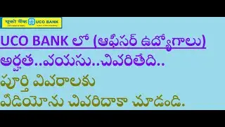 #UCOBankjobs  2020 OFFICER JOBS ECONOMIST CHARTED ACCOUNTA CFA  SECURITY OFFICERS ENGINEERS JOBS UCO