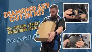 Diamond MS691NEOLK21 24+ HARLEY DAVIDSON CUT IN LID KIT WITH MS69NEO (4 OHMS) SPEAKERS | UNBOXING