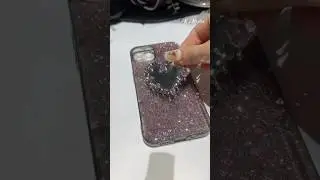 Cute Epoxy Phone Case #epoxy #mobilecover #resin #diy #handmade #sticker #shorts #phonecase #art