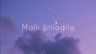 malli pilladila| telugu private song| indian introvert| Devisimhanand