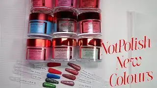 Тестирование новых цветов Notpolish | Домашний маникюр | Новые акриловые ногти | #notpolish #watc...