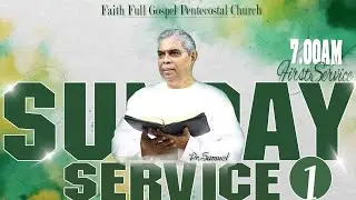 Faith FGPC Live 11-01-2026 | ஞாயிறு முதல் ஆராதனை  | SUNDAY 1st SERVICE