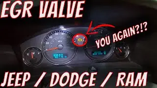 Ремонт клапана EGR на Jeep — загорелась лампочка Check Engine с кодом P0404 — пора менять клапан ...