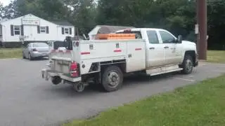 mixed freight train horn blowing