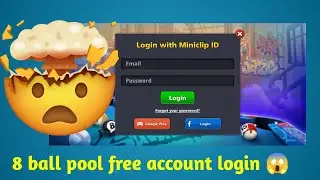 Free 8 Ball Pool Account Login 🎱 | 100% Working IDs 🔑 (Claim Fast)