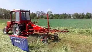 T-25 i nowy nabytek 2016 zgrabiarka METAL- TECHNIK
