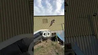 Custom Airbag Landing | DD Airbags. #mtb #bmx #fmx #airbaglanding