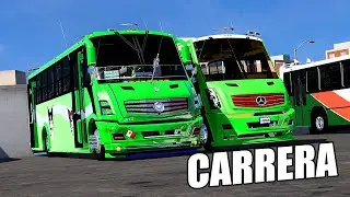 Micrbuseros de la CDMX en CARRERA por el PASAJE