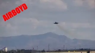 F-15 F-16 Take off &bull; Davis Monthan AFB