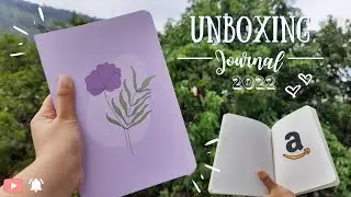 Unboxing journal 2022 + review🍒 | from Amazon | Factor Notes- undated journal/notebook