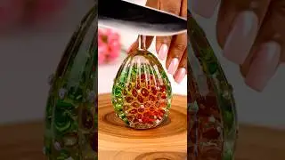 &lceil;#ASMR&rfloor; Shiny Crystal Fruit ASMR | 반짝이는 크리스탈 과일 | 光るフルーツASMR