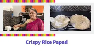 Crispy Rice Papad/Wafers !!   South Indian Traditional Elai Vadam !Easy Step by Step Method!