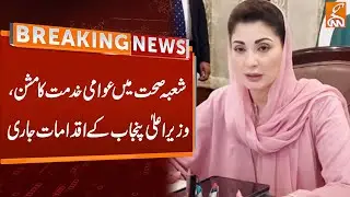 CM Punjab public service Mission in health sector continues | Breaking News | GNN