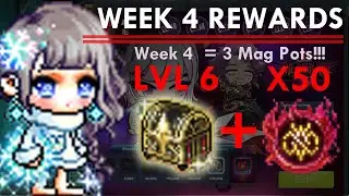 Maplestory Ride or Die Season 4 Event Rewards, Week 3 - Lvl 6 Inspector Box & 50 Kazak's Energy
