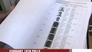 Parties get registers ahead of polls