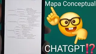 🧠📄 C&oacute;mo HACER MAPAS CONCEPTUALES con CHAT GPT PASO a PASO❗❕