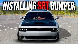 INSTALLING SRT BUMPER ON MY R/T 🤯 *IS IT A HELLCAT?🔥