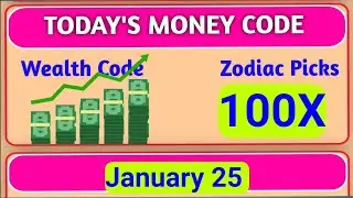 DAILY 100X PROTOCOL: Winning Finance Picks for All 12 Signs (Jan 25) | Cena 9