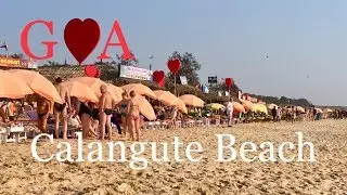 Calangute Beach: Sights, GOA, INDIA | пляж Калангут, Гоа, Индия