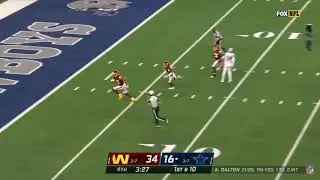 Montez Sweat ends Game with pick 6