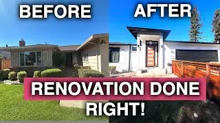 Home Renovation: House Remodel with Bathroom Renovation & Open Concept Living