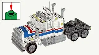 LEGO Model Team 5580, Highway Rig - инструкции по сборке