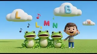 Seven Little Frogs Say A B C | Nursery Rhymes and Kids Songs