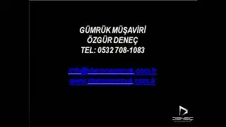 Dene&ccedil; G&uuml;mr&uuml;k M&uuml;şavirliği