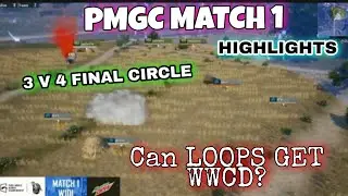 PMGC MATCH 1 HIGHLIGHTS😍| PARABOY ON 🔥 | LOOPS VS NOVA-XQF | Who got 1st Chiken Dinner??