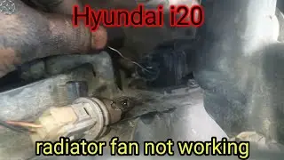 Hyundai i20 heating problem##Hyundai i20 radiator fan not working##Hyundai i20 AC fan not working##