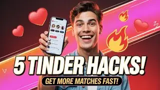 Top 5 Tinder Tips & Tricks That Actually Get MATCHES (2025)🔥 100% Working Method #pacifict7