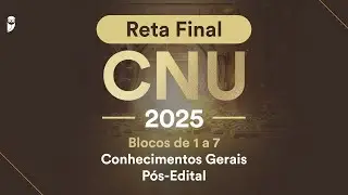 Reta Final CNU Blocos 1 a 7 P&oacute;s-Edital: Conhecimentos Gerais - Diversidade e inclus&atilde;o na sociedade