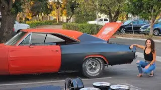 МНОГО новых деталей для нашего Charger 1968 года, включая боковые панели AMD