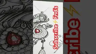 Peacock 🦚Jewellery Sketching KaiseKarein?🤯Professional Jewellery Design Tips⚡️#shorts #drawing