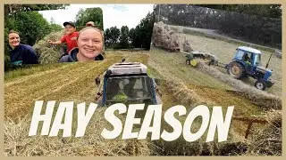 Old fashion HAY SEASON | Ford 4600 | John Deere T59