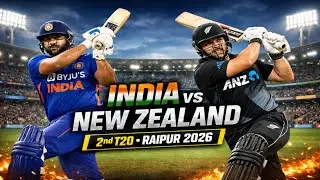 INDIA vs NEWZEALAND - 2nd T20 2026 | Storm in Raipur | Explosive Batting!