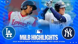 2024 World Series stars as Minor Leaguers!