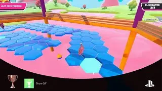 Fall Guys, Show Off, Trophy Capture PS5 Gameplay