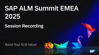 SAP Partners introduce their best practices for using SAP Cloud ALM