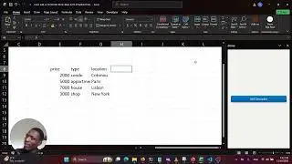Demo Setup Excel Addi-in built with Javascript , PythonFast API server and anthropic AI Model