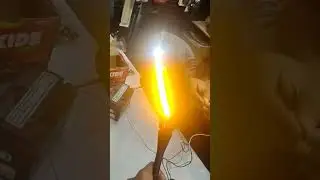 Led Running indicator with DRL light Mirrors.(Universal) Available #shorts #MKSBikelovers