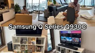 Саундбар Samsung Q Series Q930C 9.1.4 с беспроводным сабвуфером