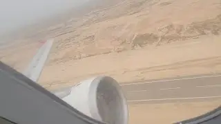 لحظة الإقلاع من مطار برج العرب الدولي بالاسكندرية. للوصول إلى مطار الشارقة بالإمارات 🇦🇪💐🛩✈️