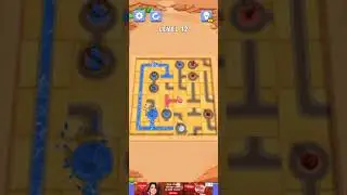 Water connect puzzle :- level 12 hardest level